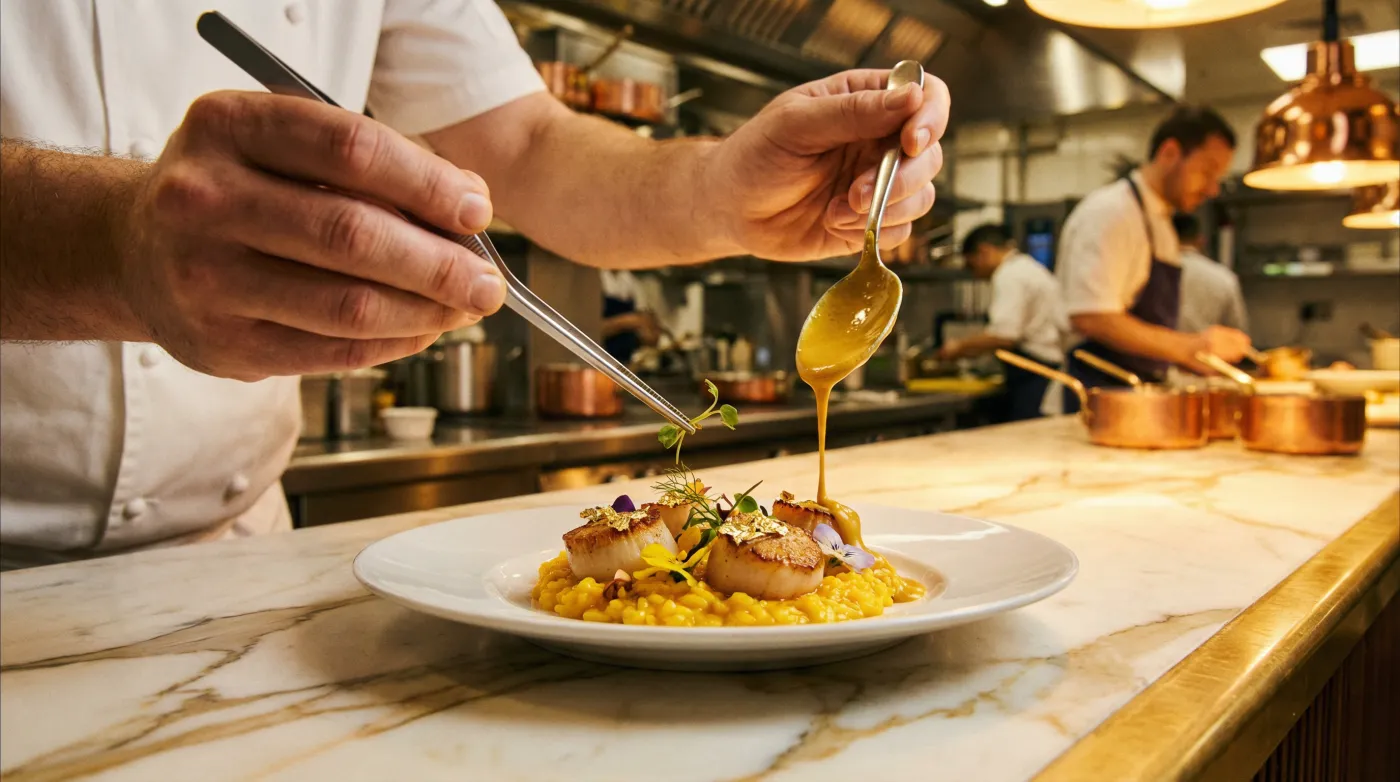 精致摆盘技巧 - 每日大赛 | 米其林级呈现